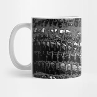 Black Bubble Modern Farmhouse Woven Mug